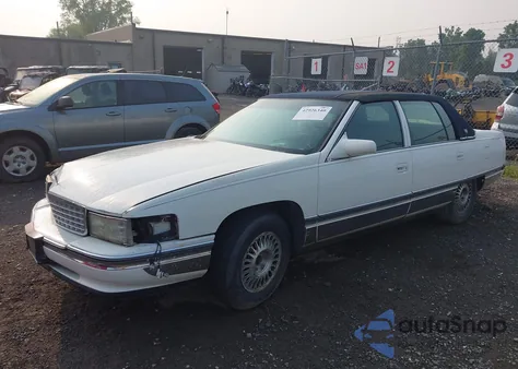 1995 Cadillac Deville z USA, uszkodzony, nr VIN 1G6KD52B7SU295458